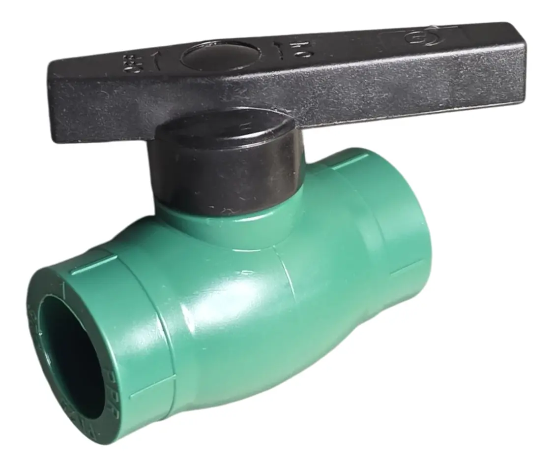 Válvula esférica metálica para termofusión