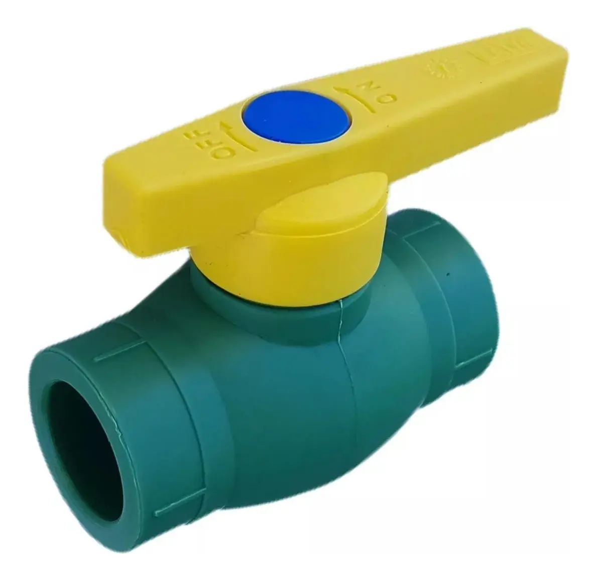 Válvula esférica plástica para termofusión